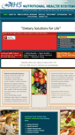 Mobile Screenshot of nutritionalhealthsystems.com